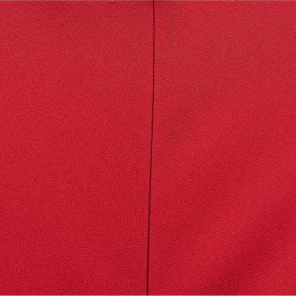 NWT Zara Front Slit Midi Dress in Bold Red, Size Medium - Picture 10 of 12